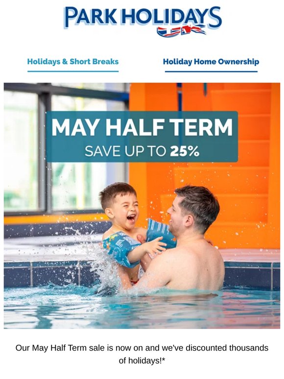May half term sale now on!