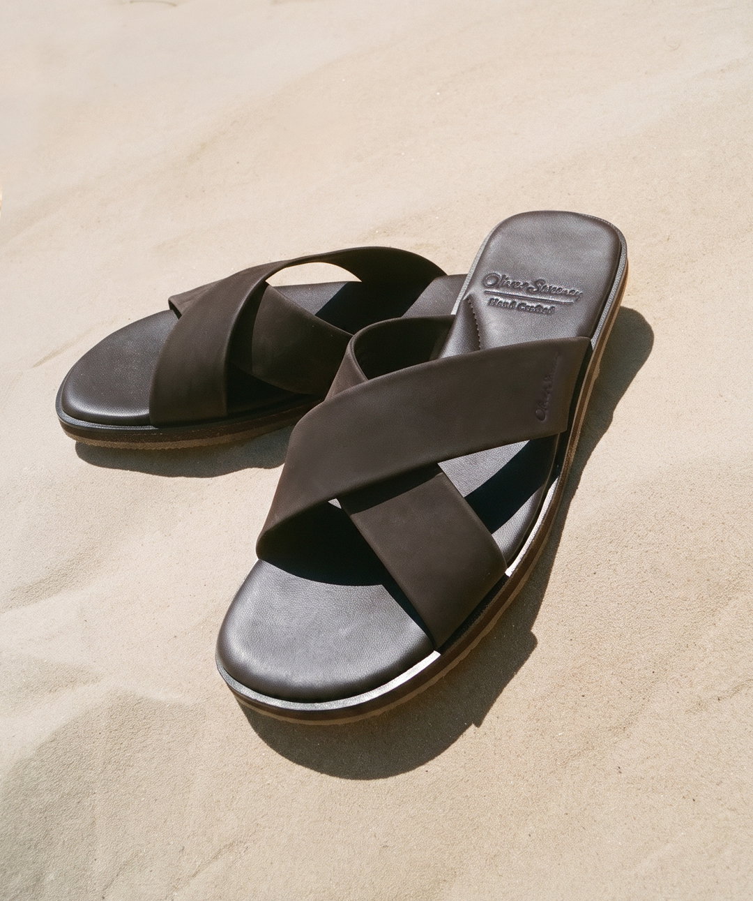 calf leather sandals