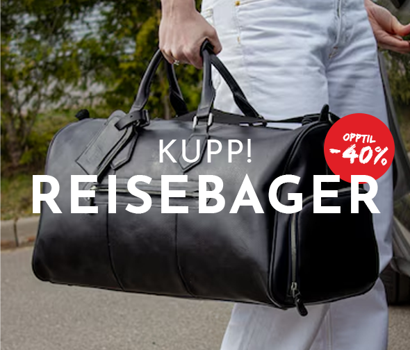 Kupp på reisebager, opp til -40%