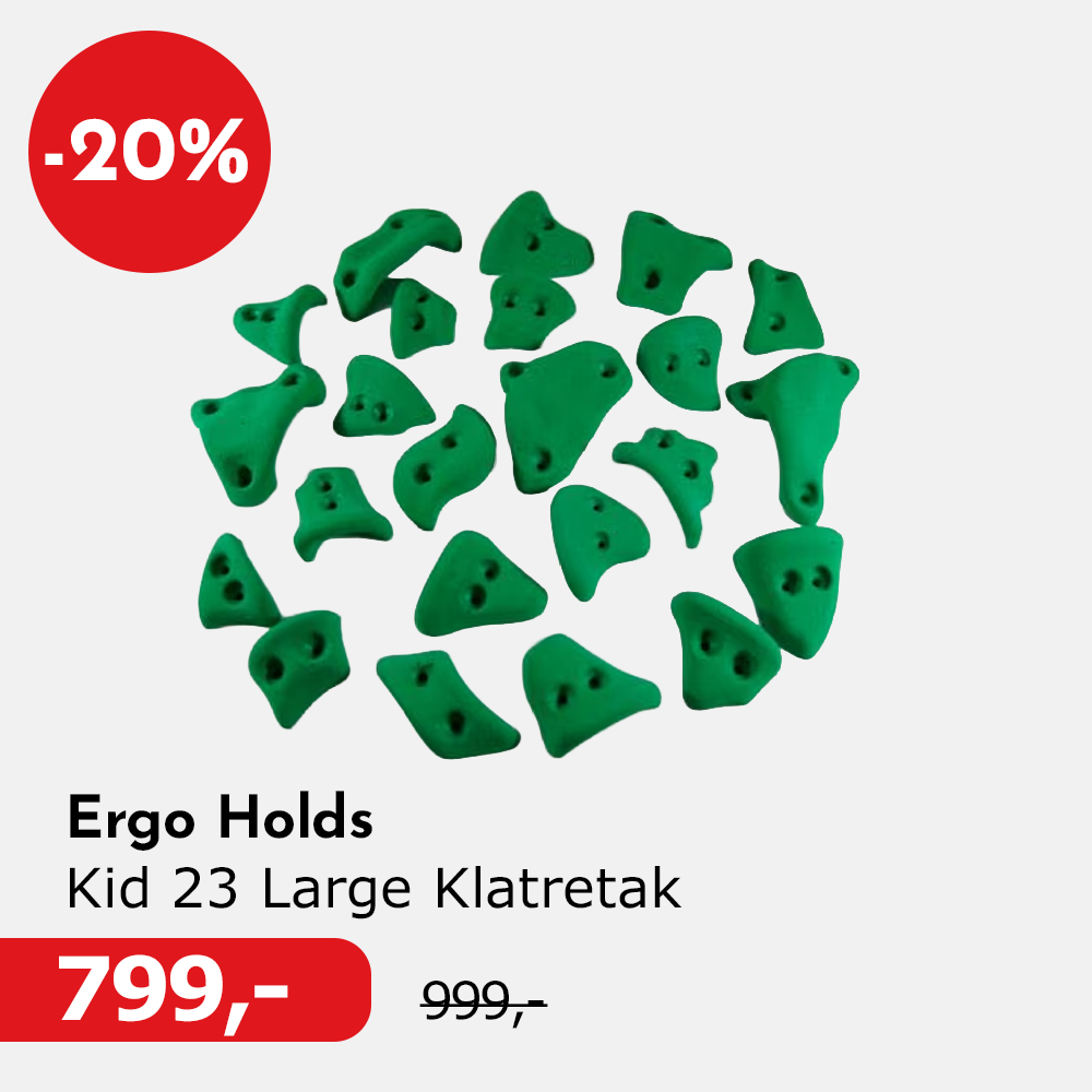 Ergo Holds Kid 23 Large Klatretak 