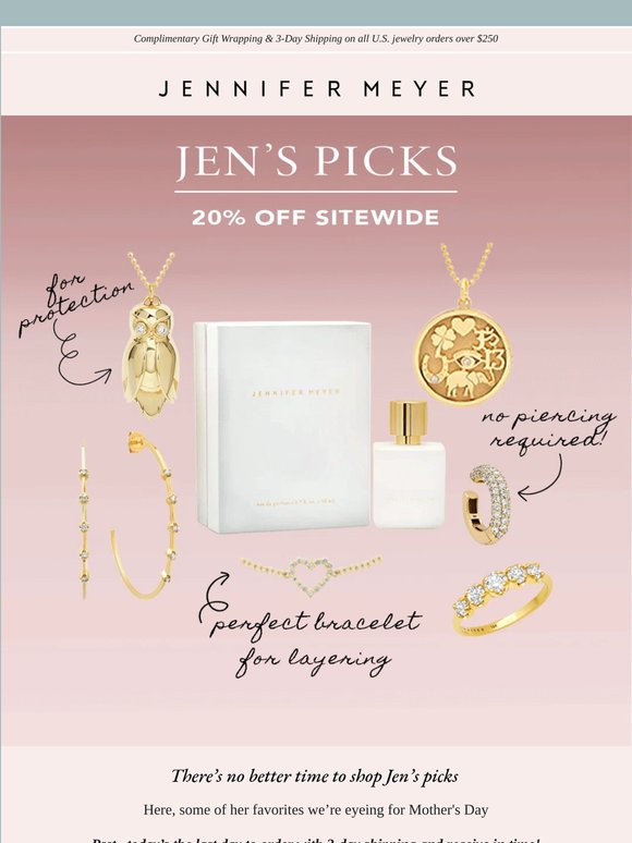 Jen’s favorites, 20% off