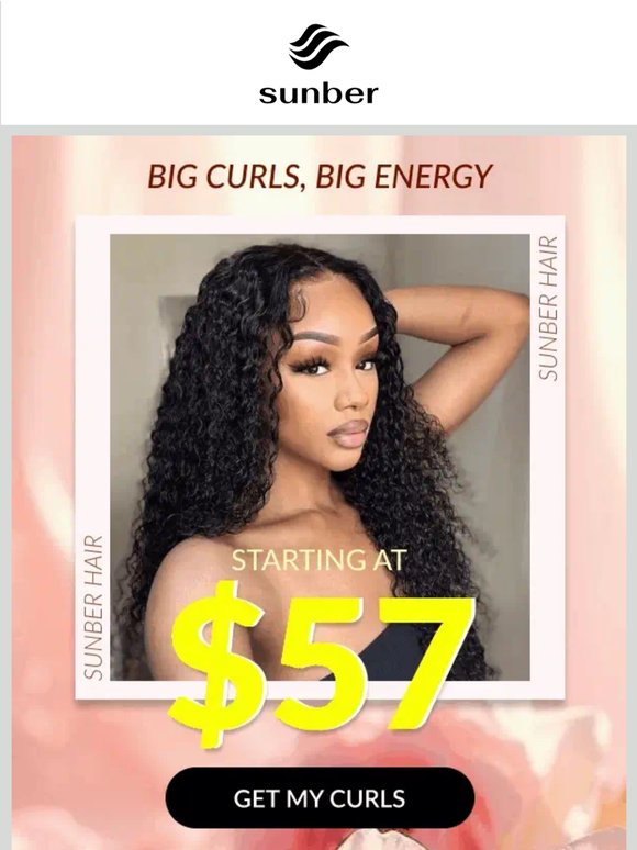 Once sold out ,No Restocking! $79 Get 20" invisible lace curly wigs!