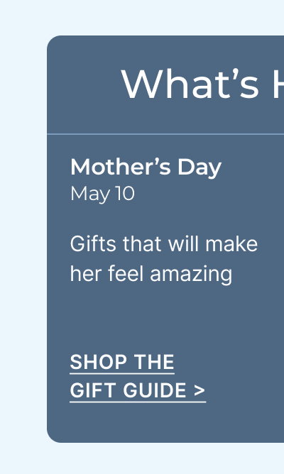 mother's day gift guide