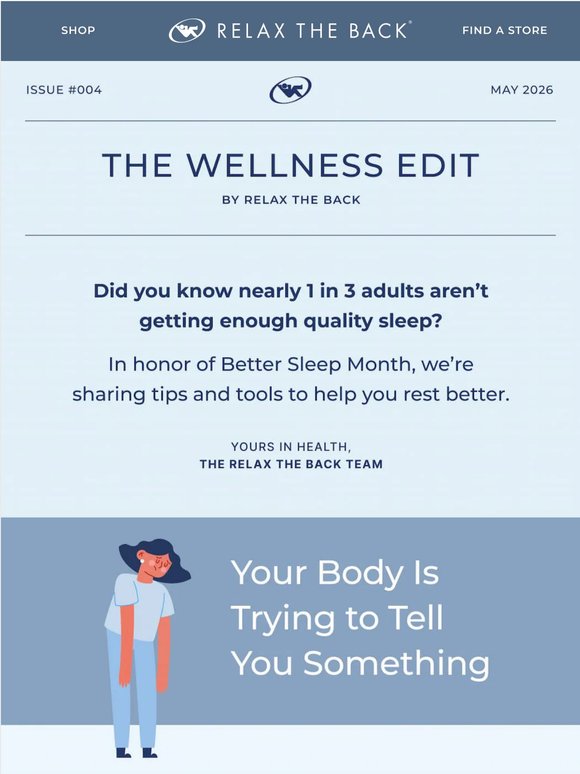 Your body’s been trying to tell you something
