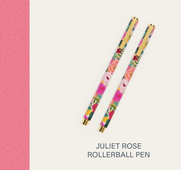Juliet Rose Rollerball Pen.
