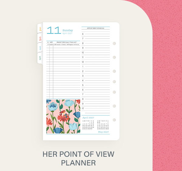 Her Point of view Planner.
