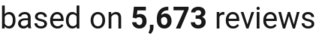 number of reviews