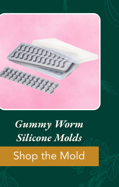 Gummy worm silicone molds [shop the mold]