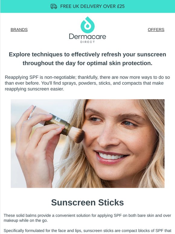 Top Tips To Refresh Your SPF On-The-Go