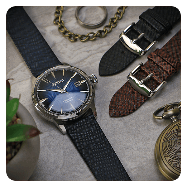 Thinline Saffiano Straps