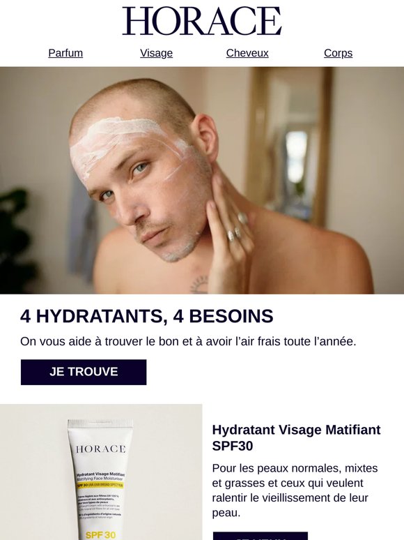 Vous n’avez pas le bon hydratant