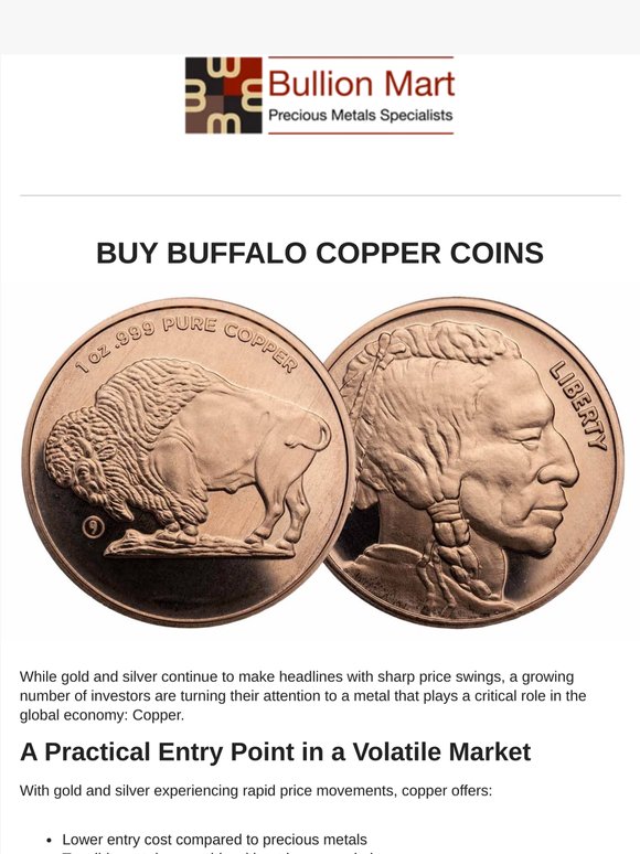 Copper Coins Available!