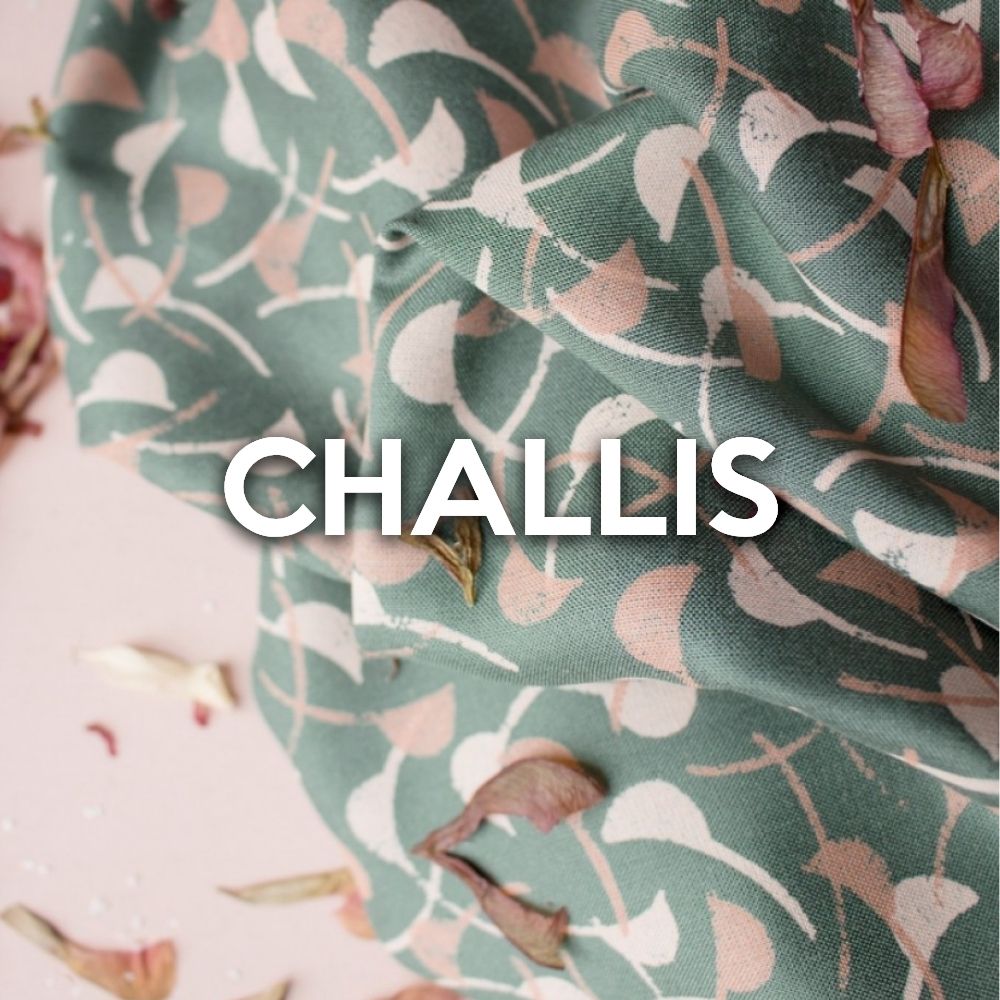 Patterned challis