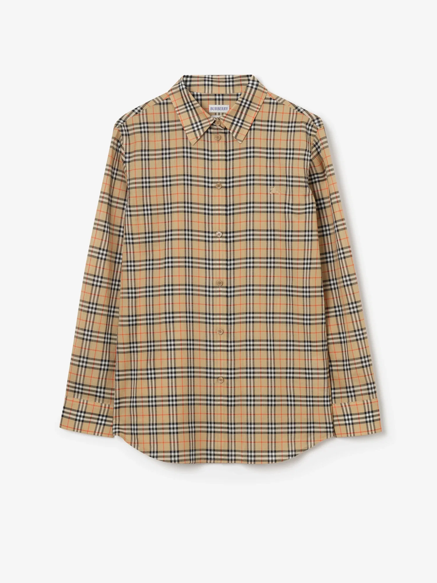 Classic Fit Check Cotton Shirt