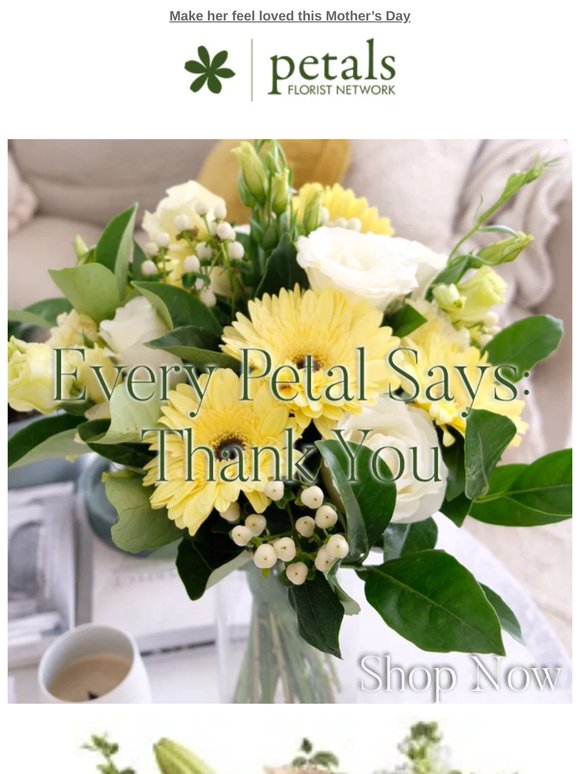 Every Petal Says “Thank You” 💐