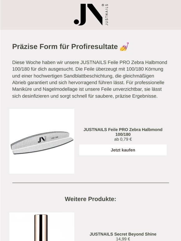 Diese Woche haben wir unsere Feile für dich ausgesucht ✨