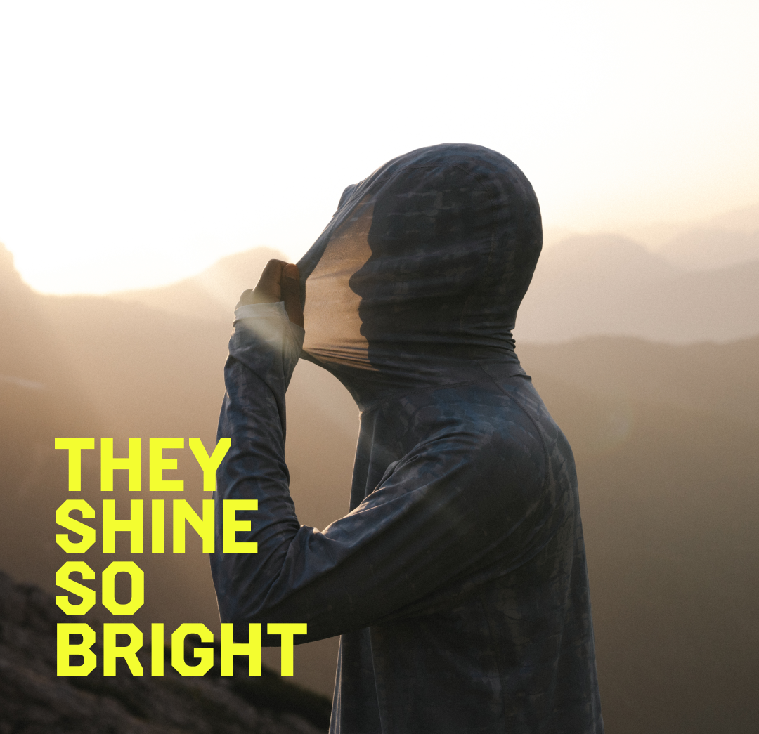 They shine so bright