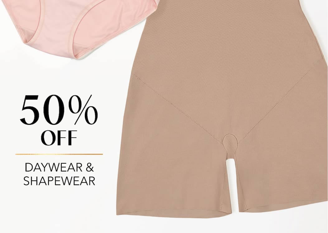 50% off Daywear & Shapewear