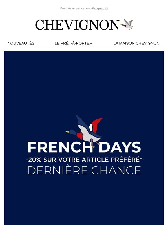 French Days : Dernier jour