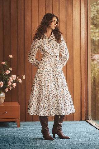 Rosewood Shirt Dress