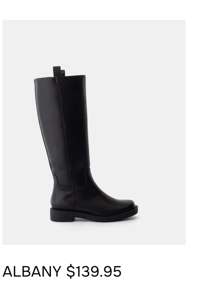 Albany Tall Boot Black