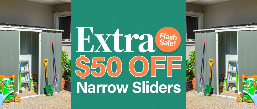 Extra $50 Off Narrow Sliders