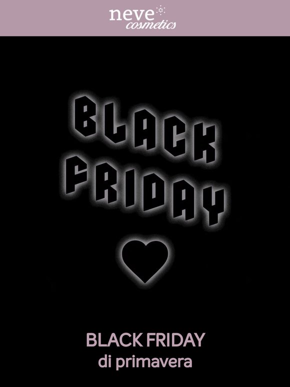 Black Friday di primavera🌻