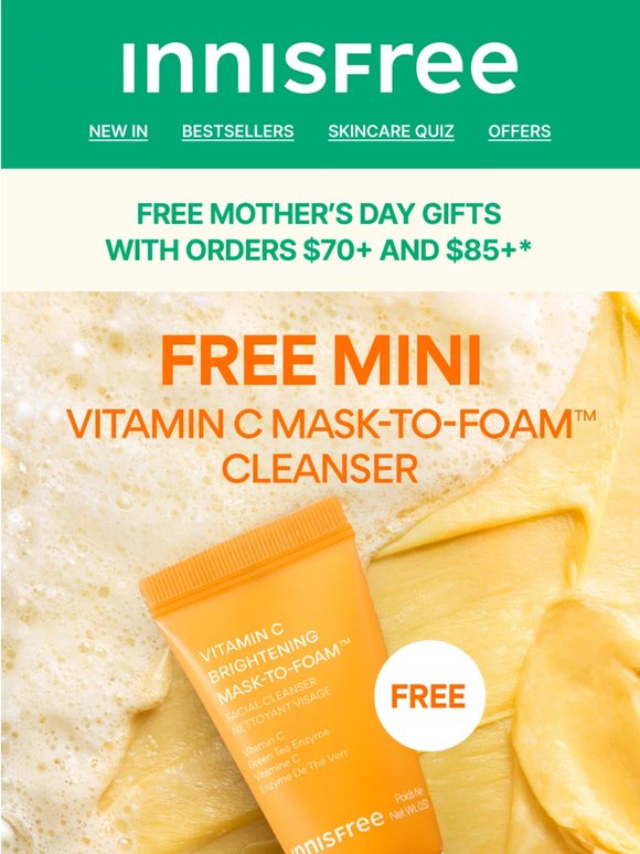 FREE Mini Vitamin C Mask-to-Foam™ Cleanser