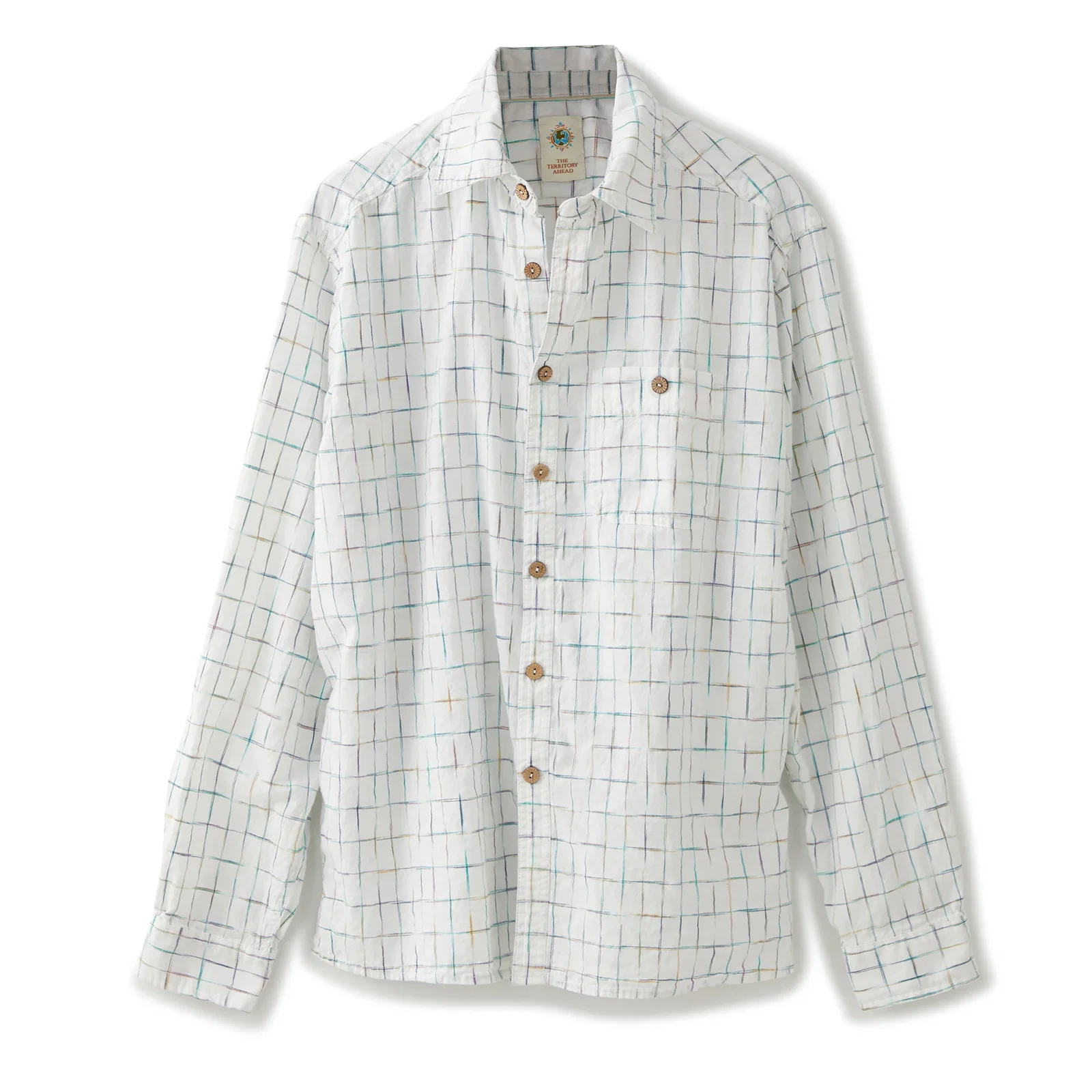 Image of Sayulita Space-Dyed Check Shirt
