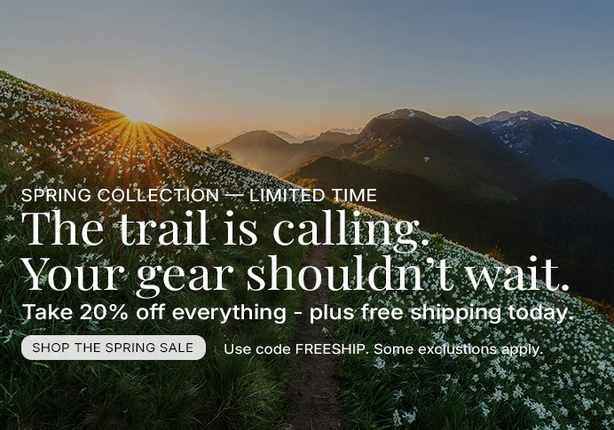 20% Off Sitewide, Plus Free Shipping