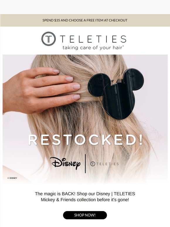 RESTOCKED: Disney | TELETIES