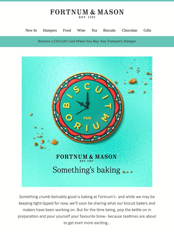 Something Special is Baking at Fortnum’s…