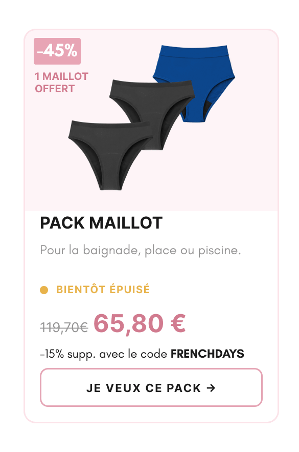 Pack Maillot de bain