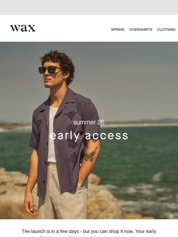 Your Summer 26 Early Access