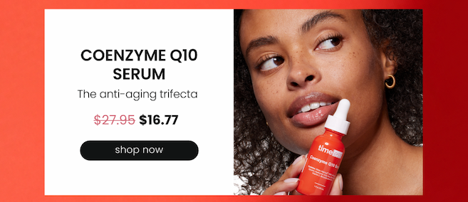  Benefits How it works Directions Ingredients Powerful antioxidant defense Minimizes visible signs of aging Helps restore skin's firmness & texture Repairs damaged skin Protects skin cells against damage from free radicals Stimulates production of healthy skin cells Coenzyme Q10 Serum