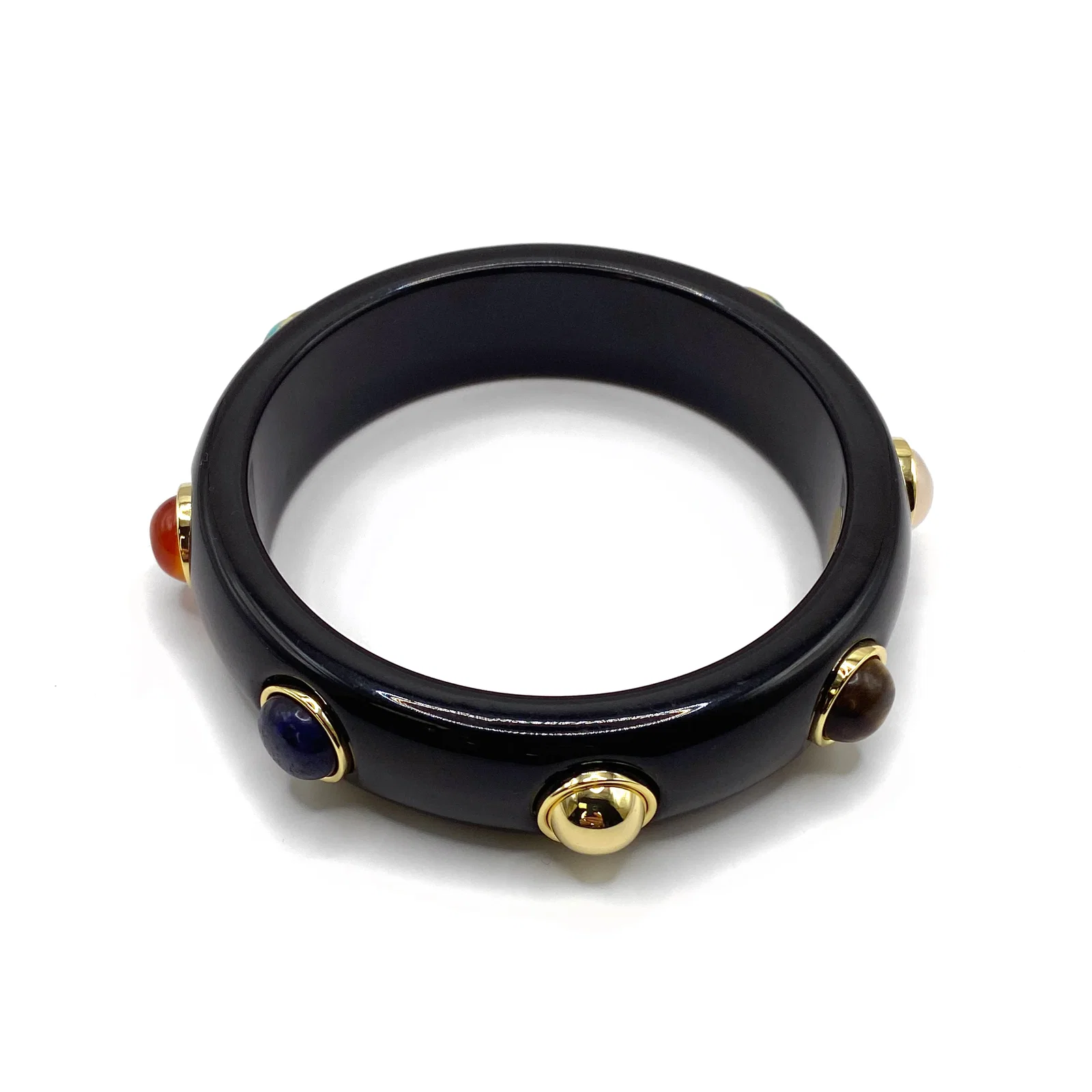 Image of The Diana Resin Gemstone Bangle