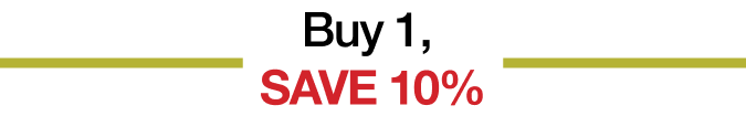 Buy 1, Save 10%