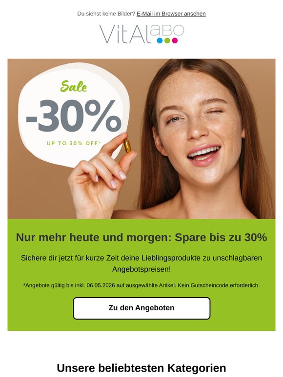 🌟 Achtung, Achtung: Unser Sale endet bald!
