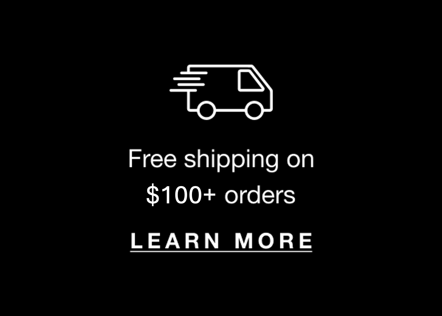 Free shipping on $150+ orders!