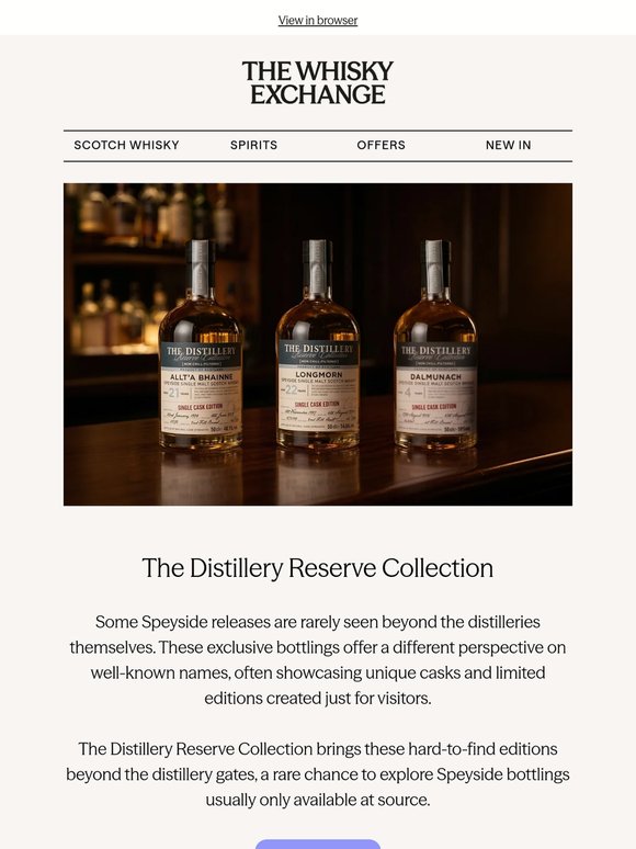 The Distillery Reserve Collection