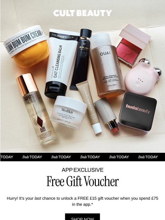 Quick, your FREE gift voucher is waiting...