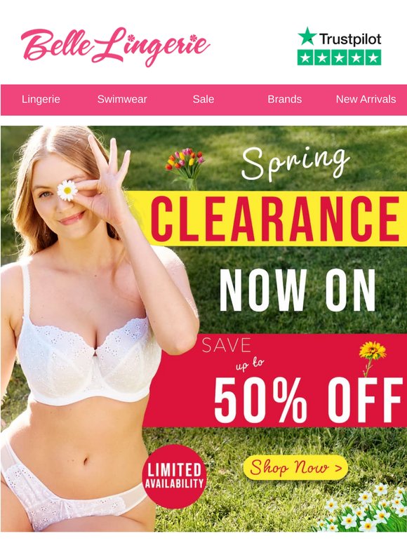 🎉 Spring CLEARANCE Event Now On | Limited Availability!