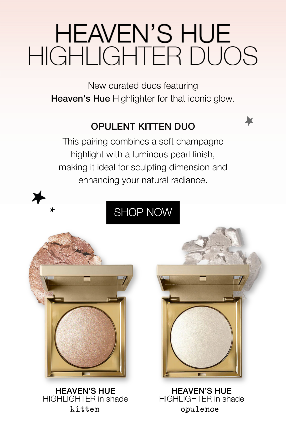 Opulent Kitten Highlighter Duo | Shop now