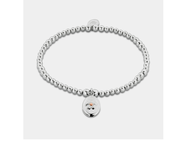 Nature's Wonder Sterling Silver Forget-Me-Not Affinity Bracelet