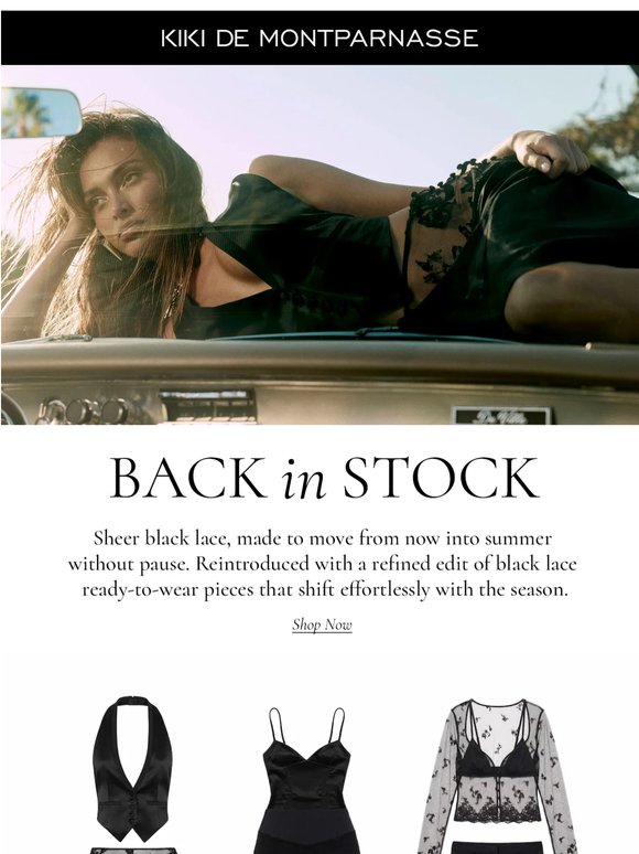 Black Lace Essentials