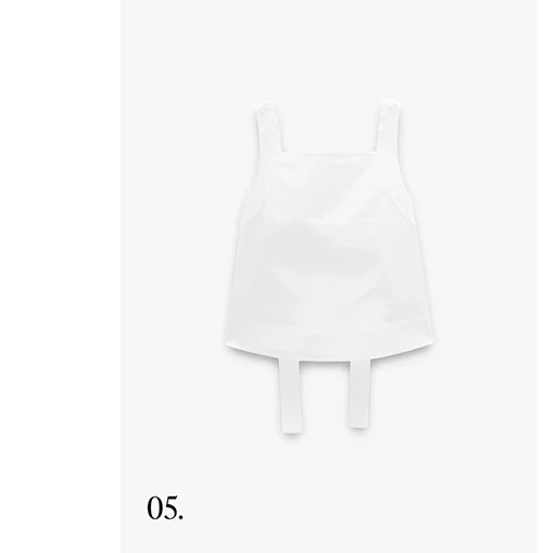 Top with cotton straps