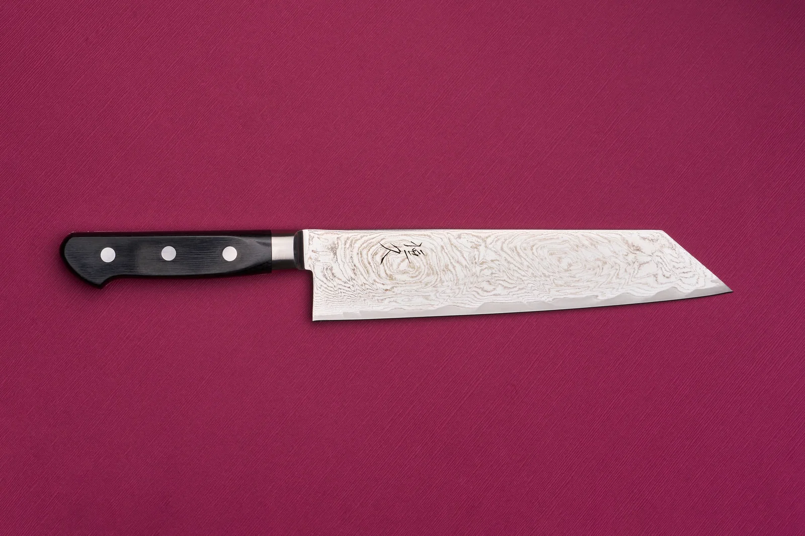 Image of Tsunehisa AUS10 Sanjuhachi 参拾捌 Kuronami Damascus Western Kiritsuke 210mm T-03810