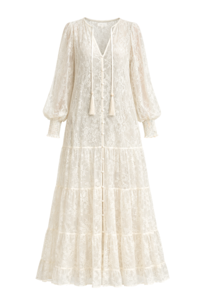 Rhiannon Ivory Maxi Dress
