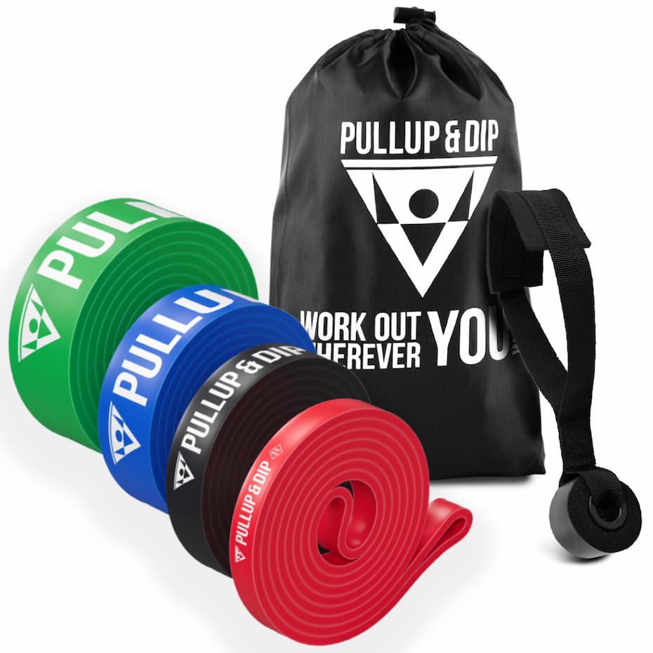Product image resistance bands set of 4