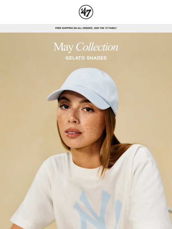 May Edit: '47 Clean Up & Tees in Gelato Shades